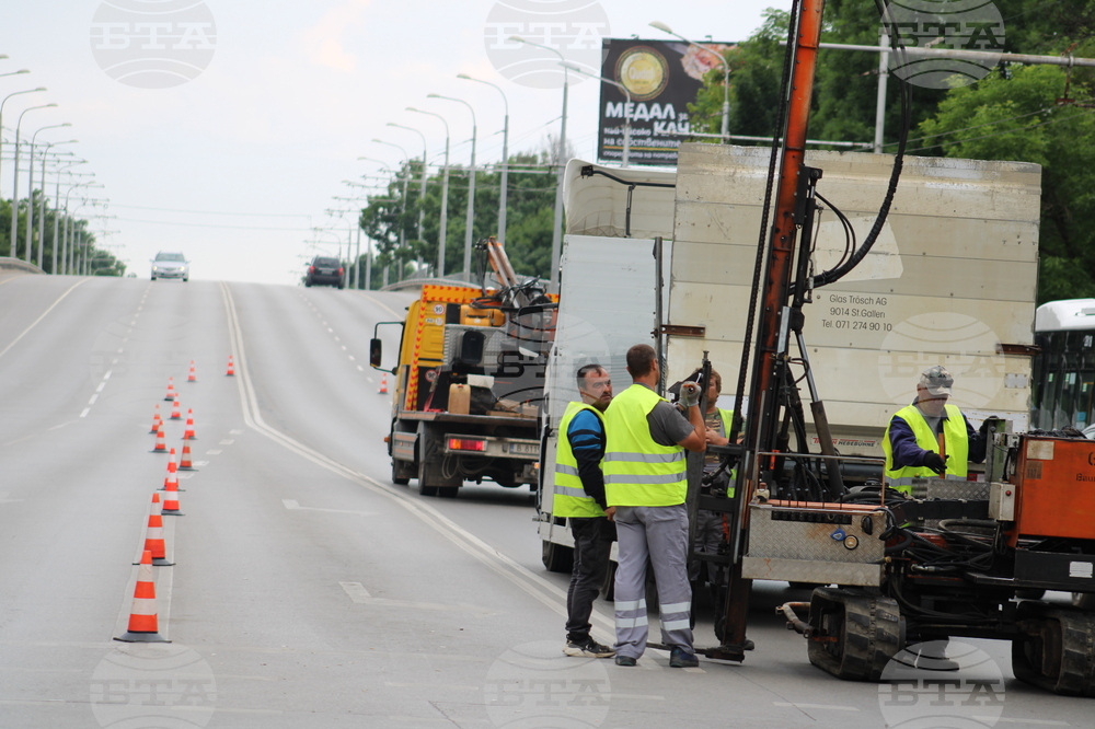 Булевард "Сливница" - предпазни мантинели