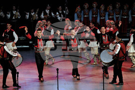 Бургас - летен театър - танците на българина - спектакъл