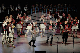 Бургас - летен театър - танците на българина - спектакъл