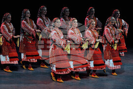 Бургас - летен театър - танците на българина - спектакъл