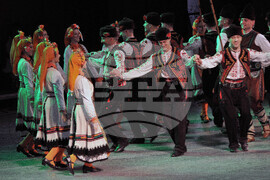 Бургас - летен театър - танците на българина - спектакъл