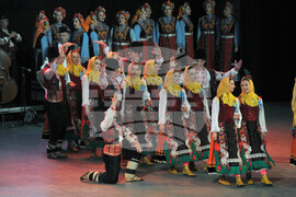 Бургас - летен театър - танците на българина - спектакъл