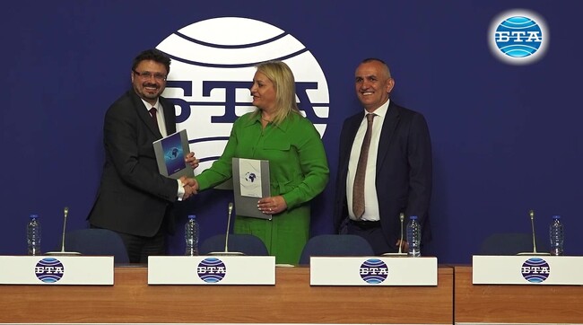 БТА и КОСОВАПРЕС подписаха договор за сътрудничество