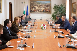 Румен Радев - Национален борд по туризъм - среща