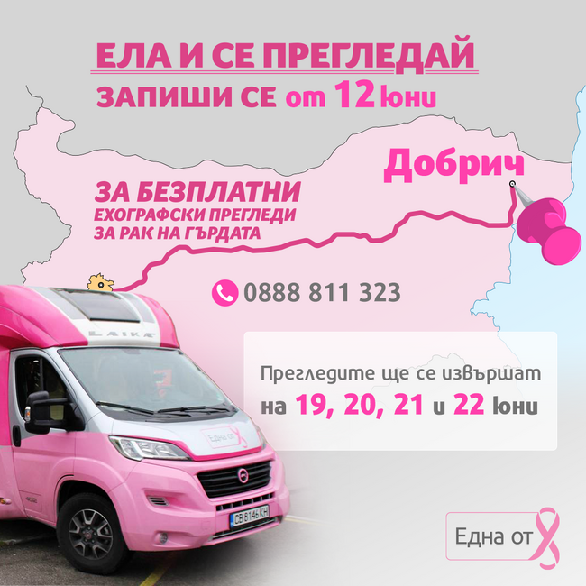 Община Добрич: Една от 8 - профилактични прегледи