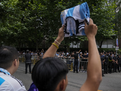 China Soccer Argentina Australia