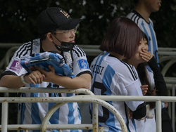 China Soccer Argentina Australia