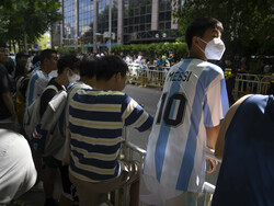 China Soccer Argentina Australia