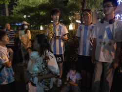 China Soccer Argentina Australia