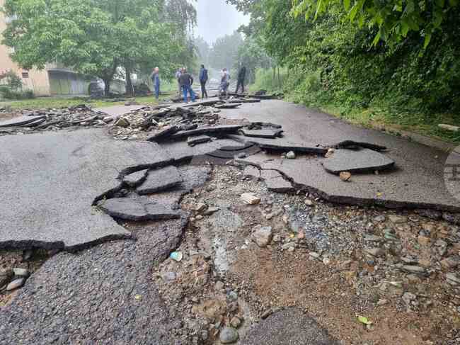 Берковица - дъждове - щети
