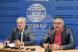 Национален пресклуб на БТА Плевен - Румен Петков - Цветан Антов - пресконференция