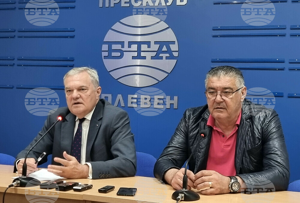 Национален пресклуб на БТА Плевен - Румен Петков - Цветан Антов - пресконференция