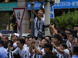 China Soccer Argentina Australia