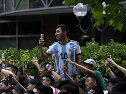 China Soccer Argentina Australia