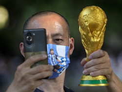 China Soccer Argentina Australia