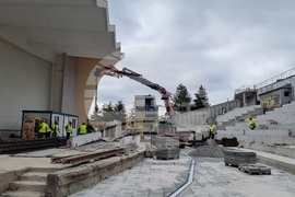 Шумен - Младежки дом - Летен театър - ремонти