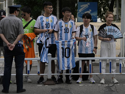 China Soccer Argentina Australia