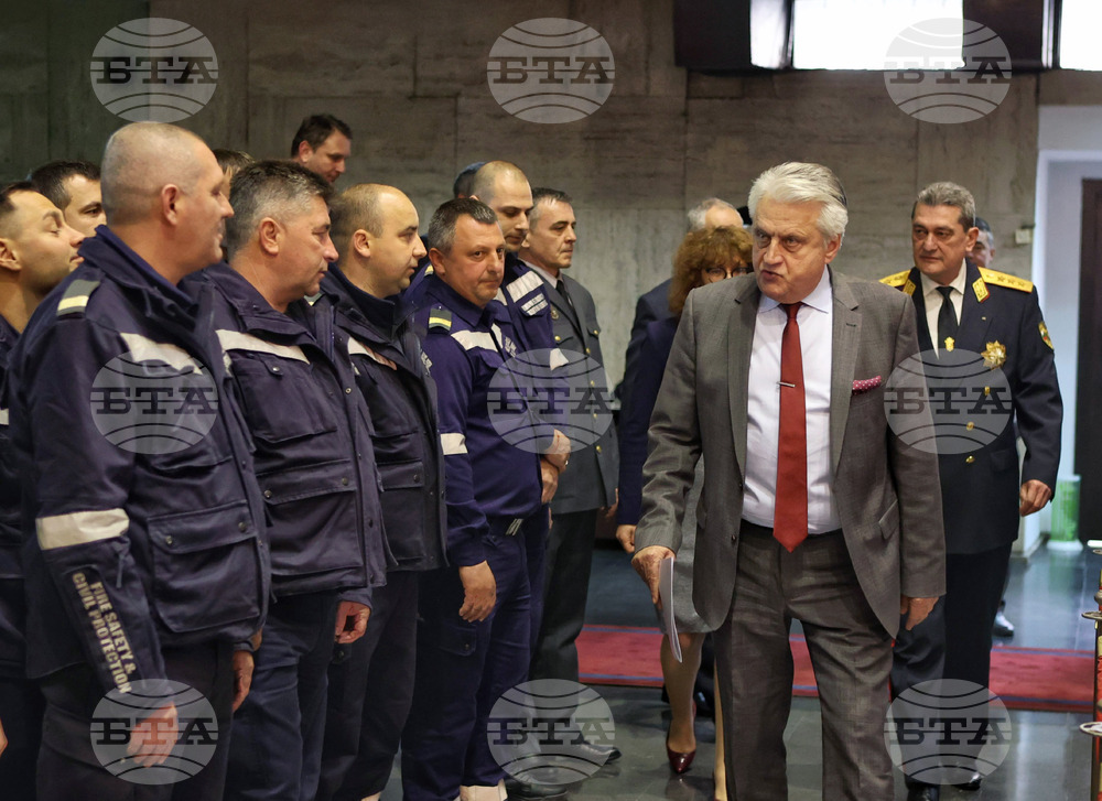 Пожарникар на годината - церемония - Бойко Рашков