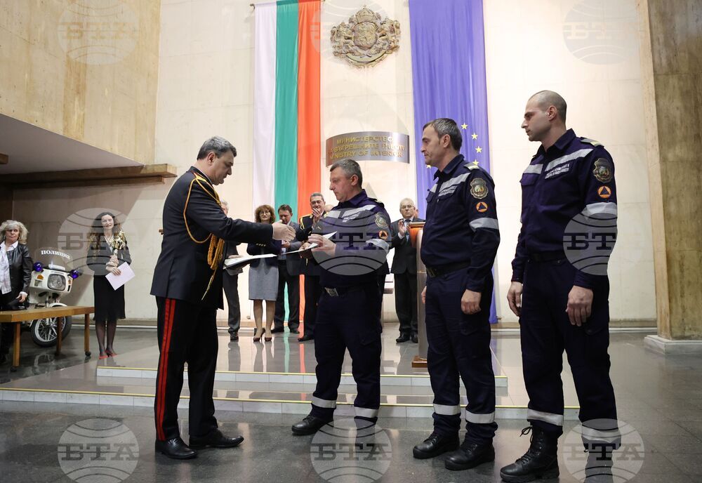 Пожарникар на годината - церемония