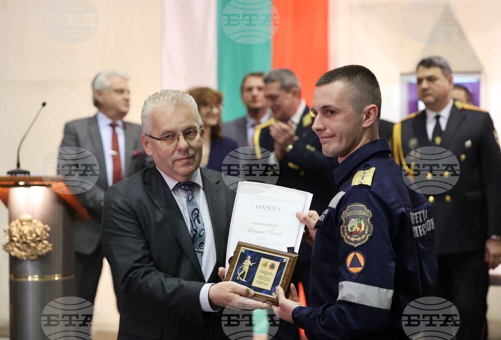 Пожарникар на годината - церемония - Станимир Станев