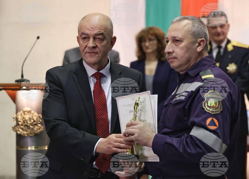 Пожарникар на годината - церемония