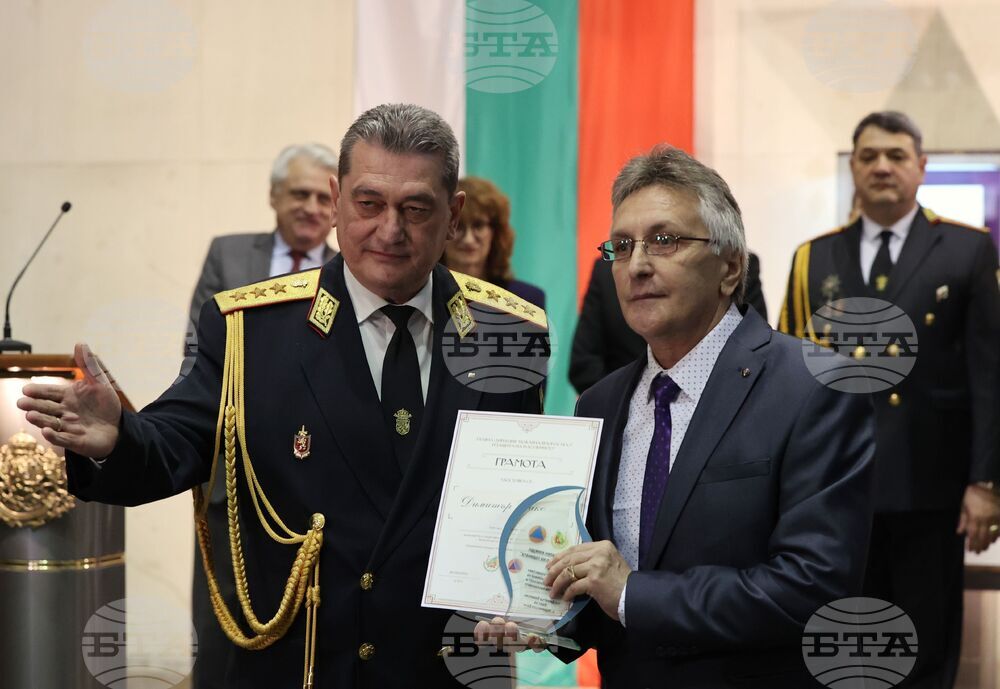 Пожарникар на годината - церемония