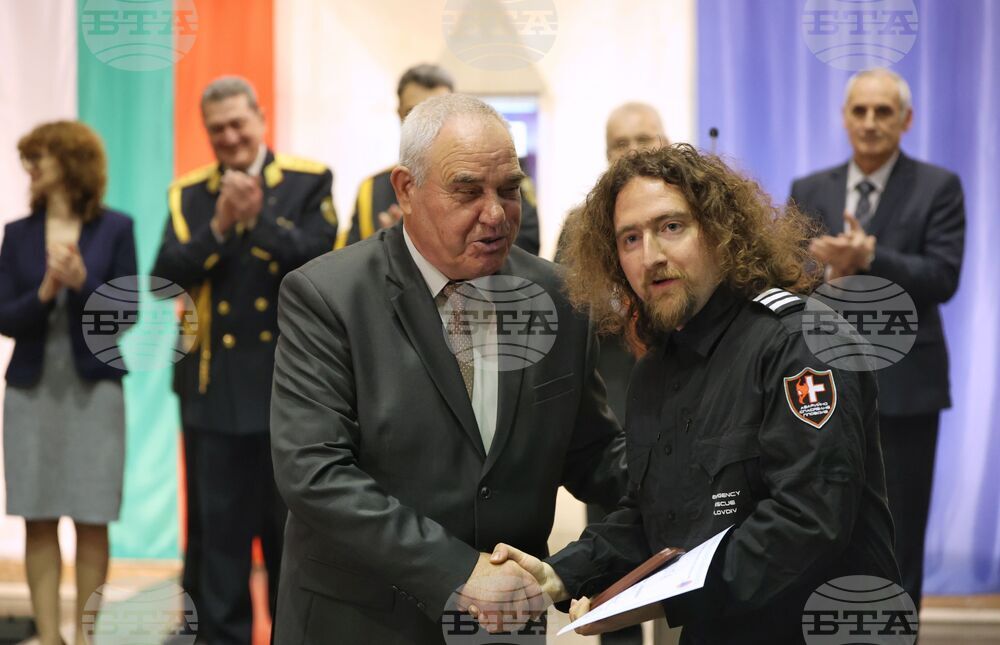 Пожарникар на годината - церемония