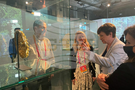  ОАЕ  - българския павилион на „Експо 2020 Дубай“ - Кристалина Георгиева