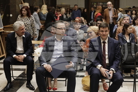 Национална библиотека - изложба - Сирак Скитник - откриване