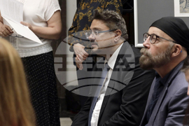 Национална библиотека - изложба - Сирак Скитник - откриване