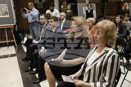 Национална библиотека - изложба - Сирак Скитник - откриване