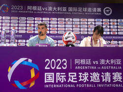 China Soccer Argentina Australia