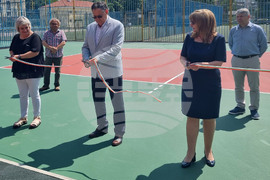 Шумен - спортно съоръжение - откриване