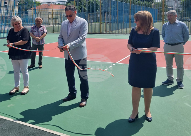 Шумен - спортно съоръжение - откриване