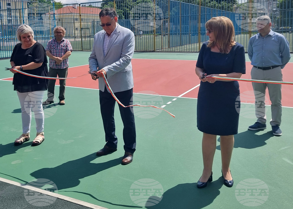 Шумен - спортно съоръжение - откриване