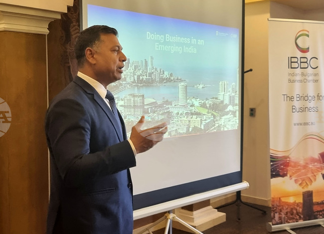 Велико Търново - Индия - бизнес - среща