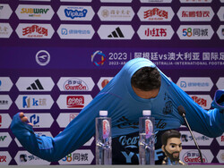 China Soccer Argentina Australia