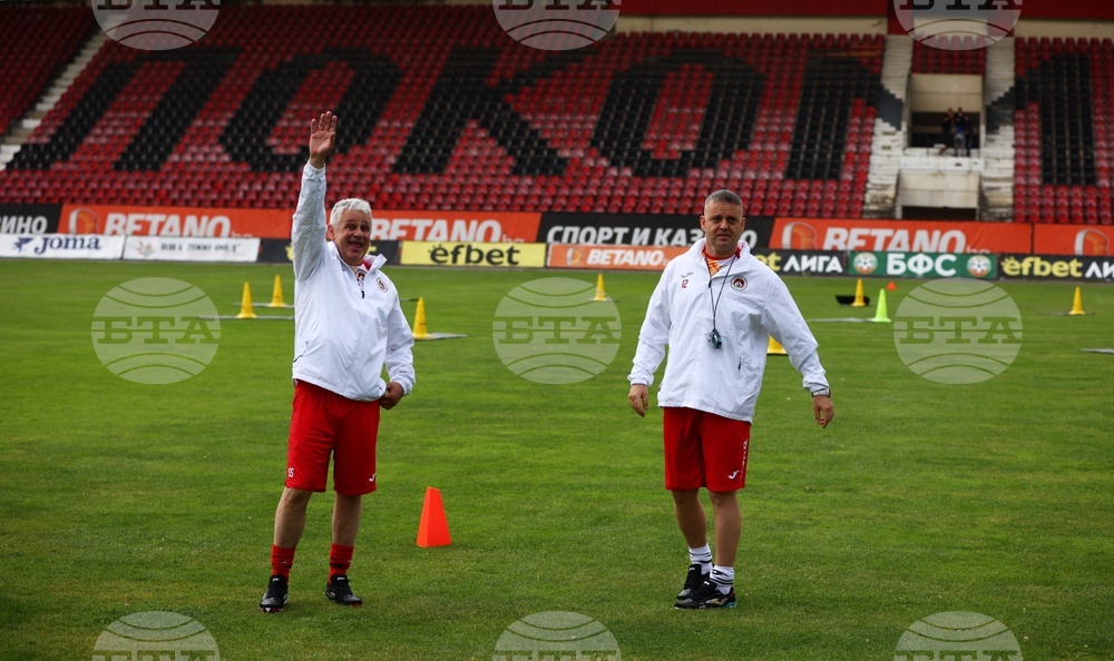 ФК Локомотив София - първа тренировка