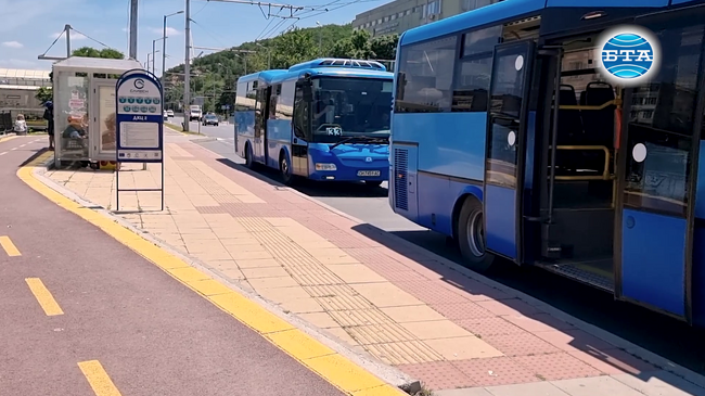 В Сливен бе обновен автобусният парк, изградени са нови спирки, подобрена бе техническата база