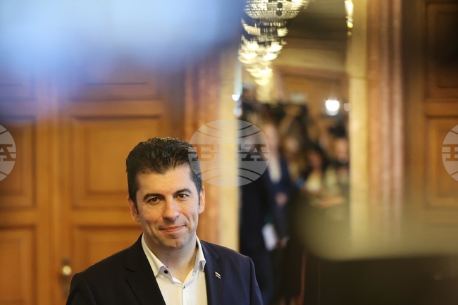 Народно събрание - Кирил Петков - пресконференция