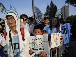China Soccer Argentina Australia