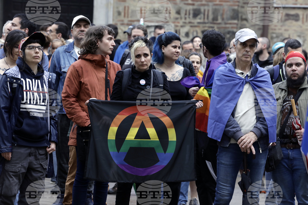 Протест - Шествие ЕС и демокрация. Фашизмът не е патриотизъм