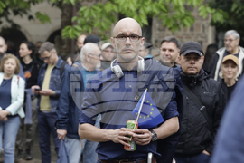 Протест - Шествие ЕС и демокрация. Фашизмът не е патриотизъм