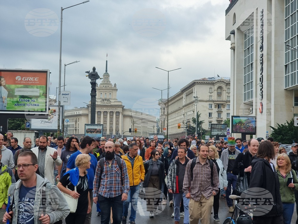 Протест - Шествие ЕС и демокрация. Фашизмът не е патриотизъм
