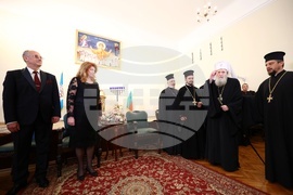 Илияна Йотова - Патриарх Неофит - награждаване