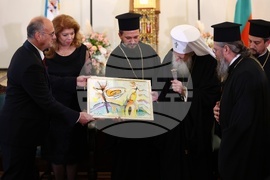 Илияна Йотова - Патриарх Неофит - награждаване