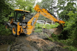Квартал Симеоново - дъжд - последствия
