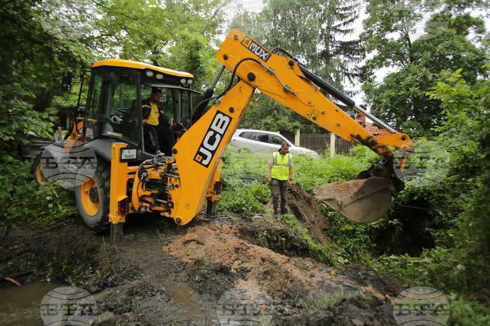 Квартал Симеоново - дъжд - последствия
