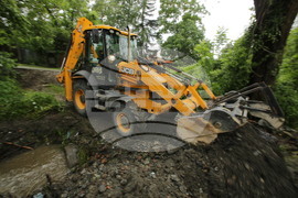 Квартал Симеоново - дъжд - последствия