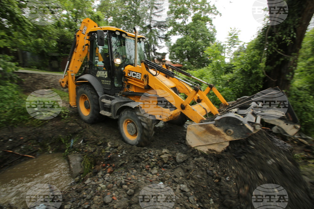 Квартал Симеоново - дъжд - последствия